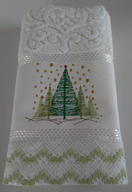 Toalha de rosto de Natal