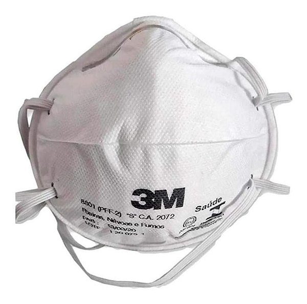 Kit 2 Máscaras Respiradoras Descartáveis 3M