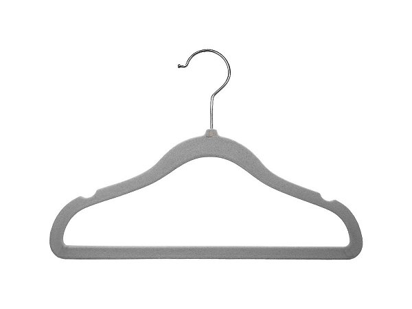 Kit 50 Cabides De Veludo Infantil Ultrafino Leves - 028