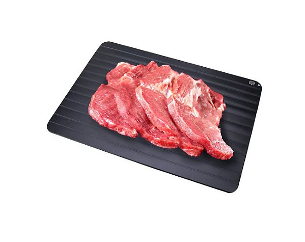 kit 2 Tábuas Mágica De Descongelar Carnes Defrost 30x21