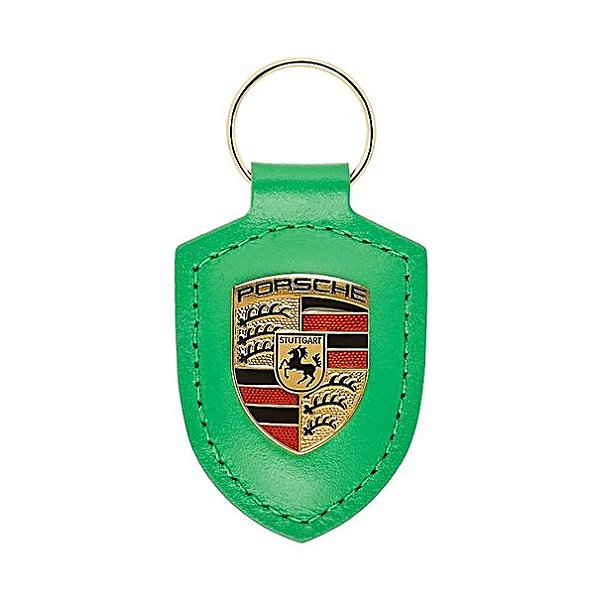 Chaveiro de Couro Python Green