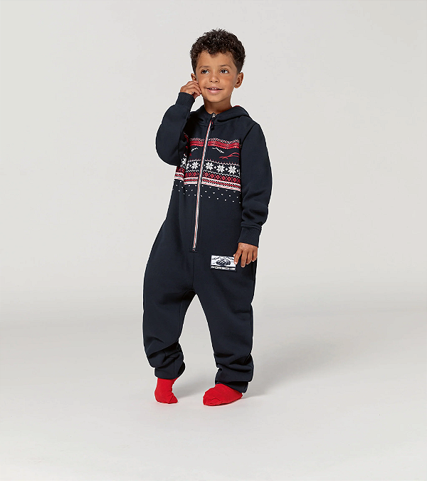 MACACÃO INFANTIL NATAL AGE 3-4