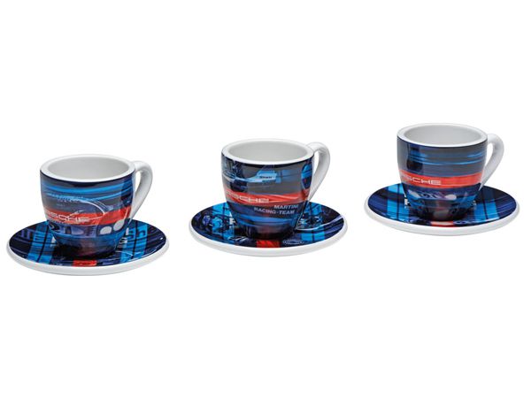 Conjunto Xicara Cafe Martini Racing