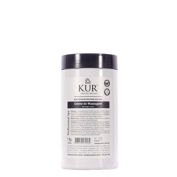 Creme de Massagem 1Kg - Kur