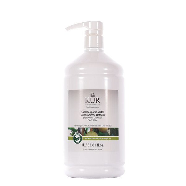 Shampoo para Cabelos Quimicamente Tratados 1L - Kur