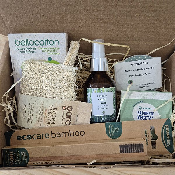 KIT DE AUTOCUIDADO NATURAL E SUSTENTÁVEL
