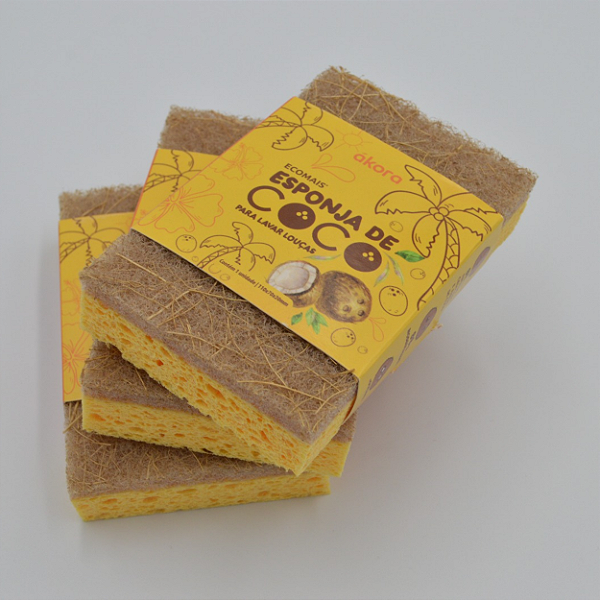 ESPONJA VEGETAL DE FIBRA DE COCO
