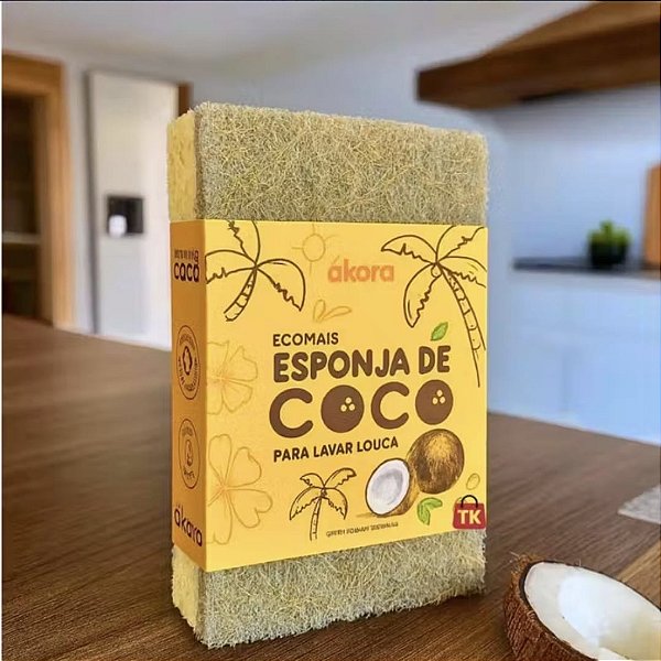 ESPONJA VEGETAL DE FIBRA DE COCO