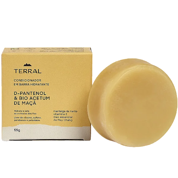 CONDICIONADOR EM BARRA D-PANTENOL & BIO ACETUM DE MAÇA