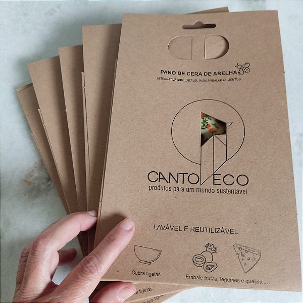 KITS DE PANO DE CERA DE ABELHA | PARA PRESENTEAR