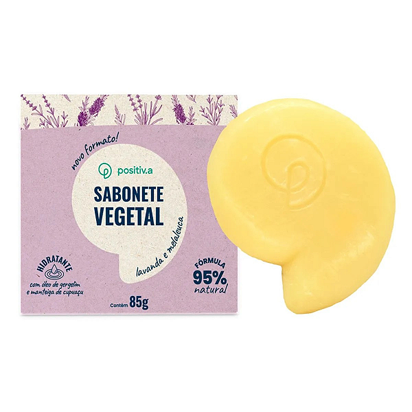 SABONETE VEGETAL LAVANDA E MELALEUCA 85g