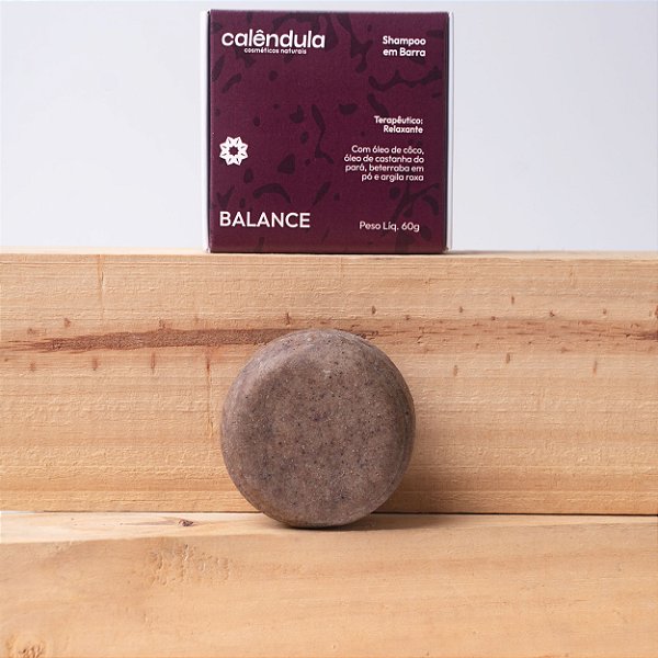 SHAMPOO SÓLIDO BALANCE PARA TODOS TIPOS DE CABELOS