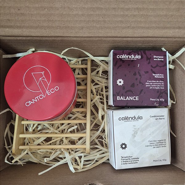 KIT CABELOS NATURAIS E ACESSÓRIOS