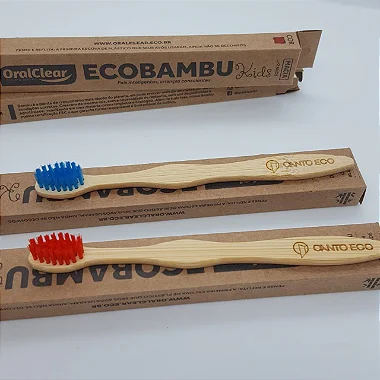 ESCOVA DE DENTE BAMBU| INFANTIL DA ORAL CLEAR
