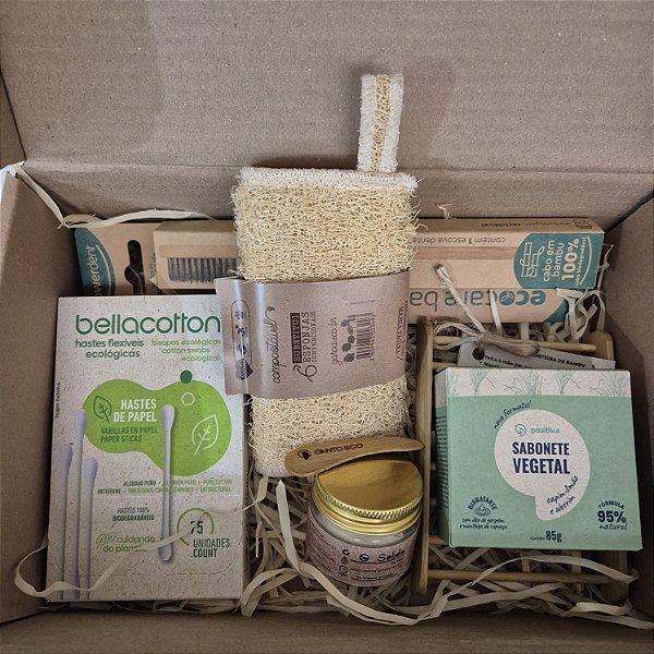KIT HIGIENE SUSTENTÁVEL: AUTOCUIDADO NATURAL
