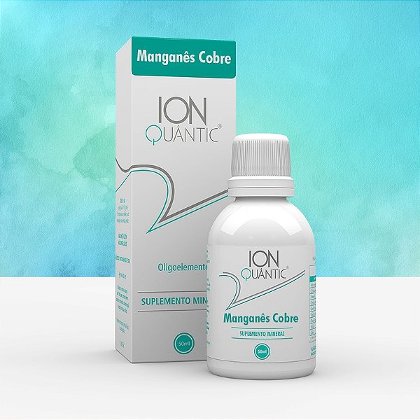 Oligoelemento Manganês Cobre Ionquantic Fisioquantic 50ml
