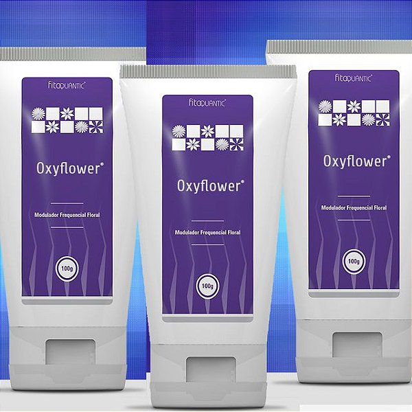Kit Com 3 Unidades Oxyflower 100g Fitoquantic Fisioquantic