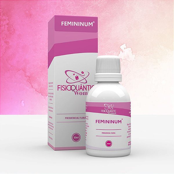 FEMININUM 50ml Fisioquantic - Linha Woman Florais Frequenciais