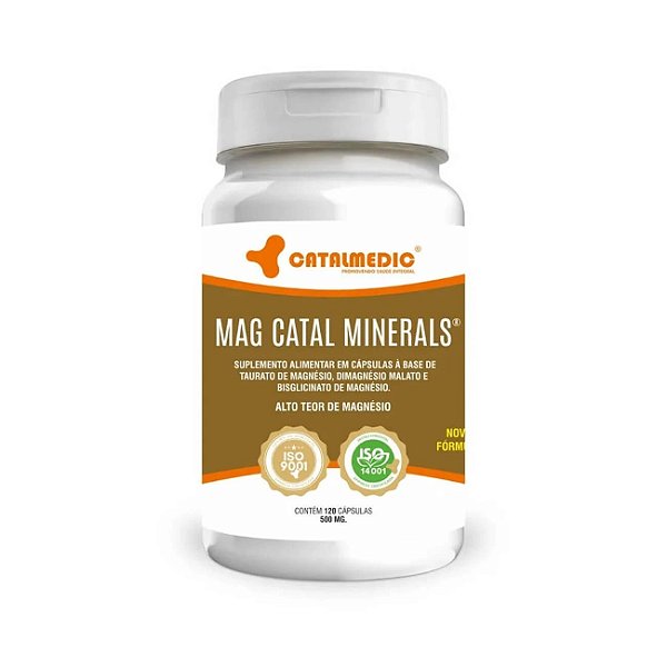 MAGCATAL - CATALMEDIC 120 CAPSULAS - MAG CATAL MINERALS