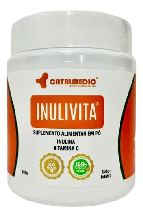 INULIVITA INULINA E VITAMINA C EM PÓ Catalmedic