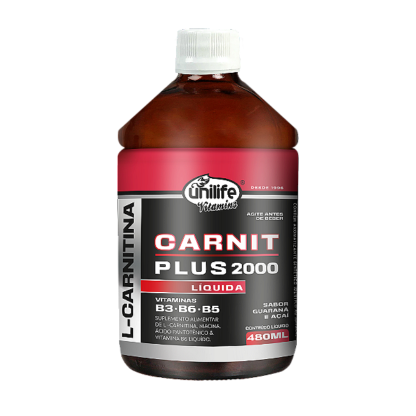 L-Carnitina Liquida 480 ml