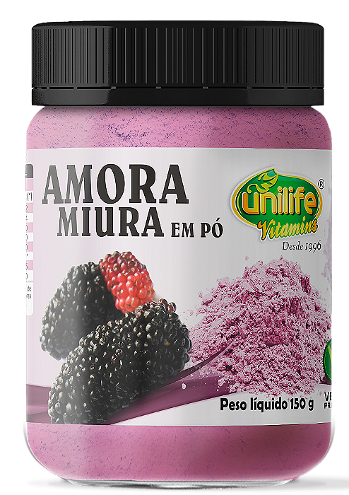 Amora miura em pó - Pote