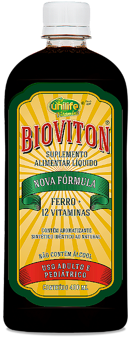 Bioviton - Complexo polivitamínico e mineral líquido 400 ML