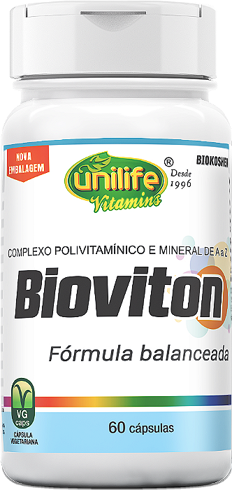 Bioviton - Complexo polivitaminico e mineral - 60 cáps