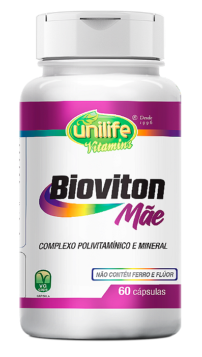 Bioviton VITA MAMÃE - Complexo polivit. e mineral - 60 cáps