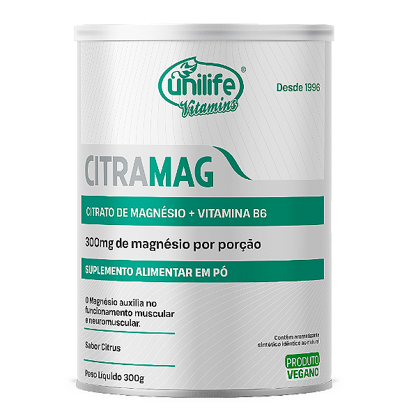 Citramag- Citrato de Magnésio- Sabor Citrus- **LANÇAMENTO