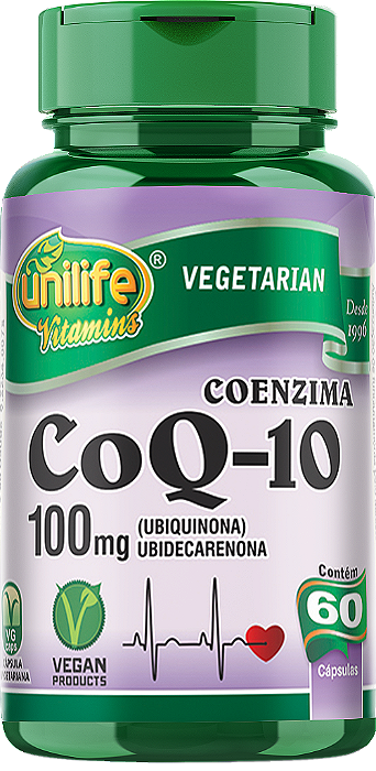 Coenzima CoQ-10 - 100 mg. de ubiquinona - 60 cáps