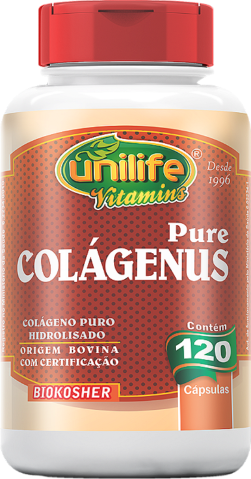 Colágenus Pure - Hidrolisado - 120 cáps