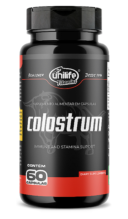 Colostrum- Colostro bovino- 60 cáps 500 mg
