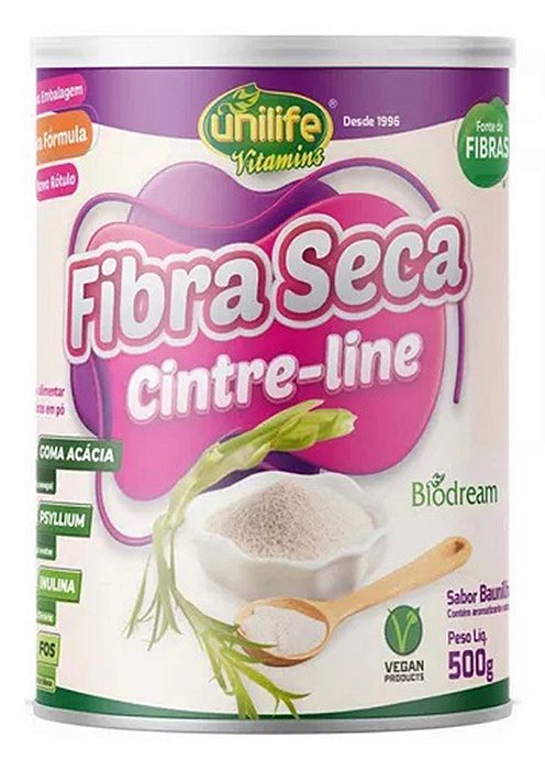 Fibra Seca - Cintre Line - Sabor Baunilha 500 g