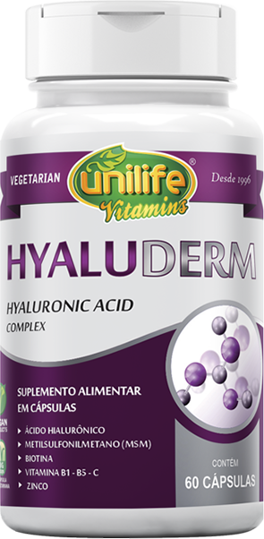 Hyaluderm Care - Ácido hialurônico - 60 cáps FEMME CARE
