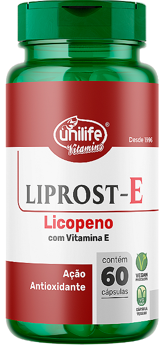 Liprost E - Licopeno com vitamina E - 60 cáps