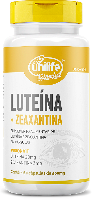Luteína e Zeaxantina - 60 cáps