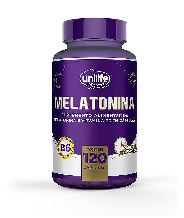 Melatonina - 120 cáps