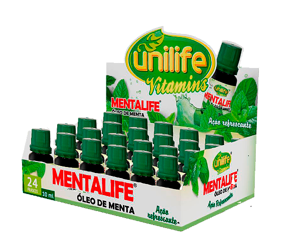 Mentalife - Óleo misto de menta - Blister com 24 un.