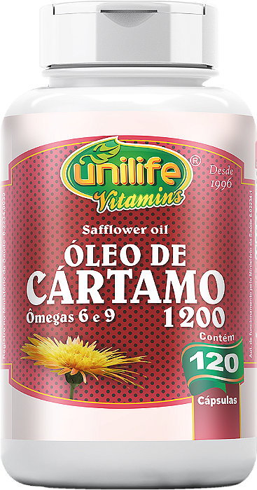 Óleo de cártamo - 120 cáps