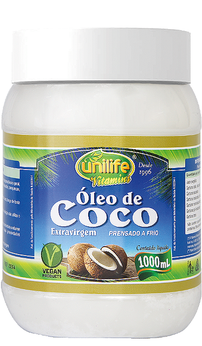 Óleo de coco - Extra virgem 1 Litro