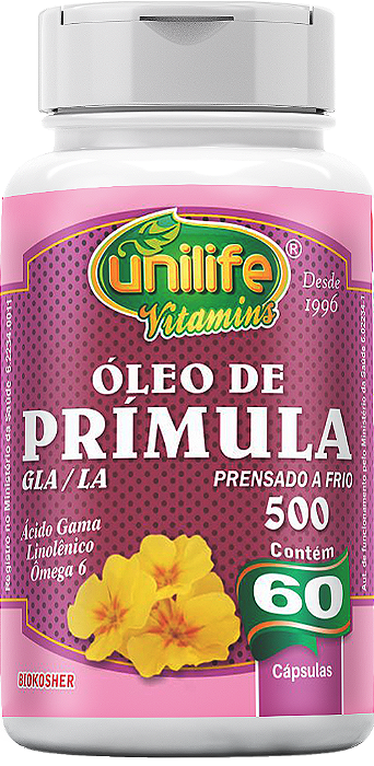 Óleo de prímula - 60 cáps
