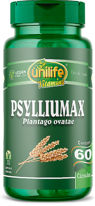 Psyllium - Psylliumax - Plantago Ovatae - 60 cáps