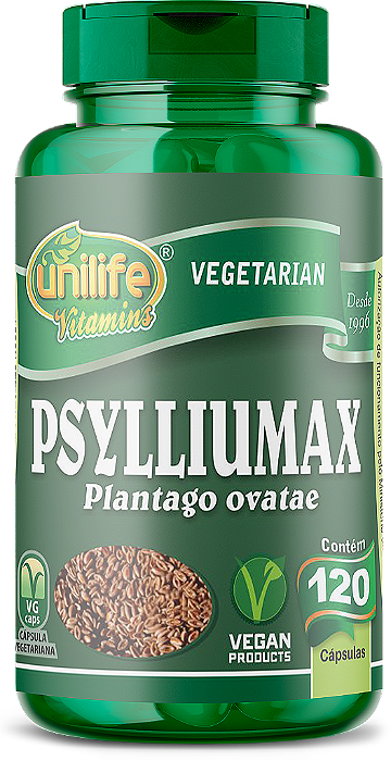 Psyllium - Psylliumax - Plantago Ovatae - 120 cáps