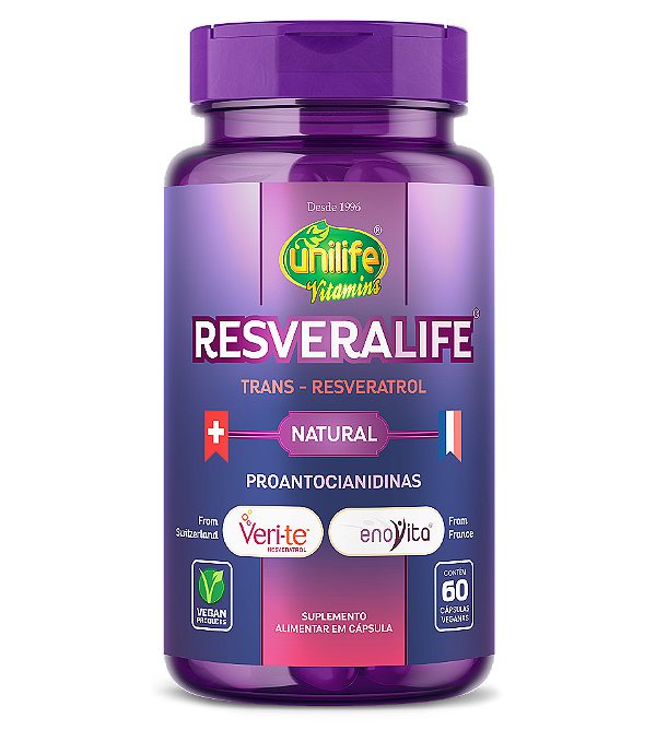 Resveralife 60 Cáps  400 mg
