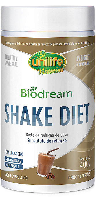 Shake Diet Biodream - Sabor cappuccino 400 g