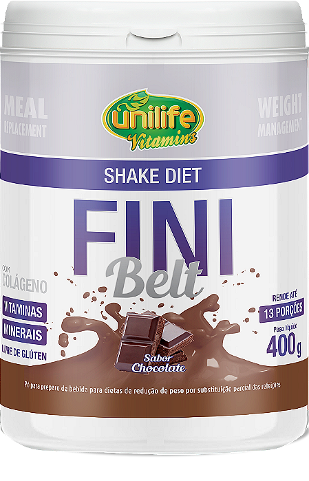 Shake Fini Belt - Sabor chocolate 400 g