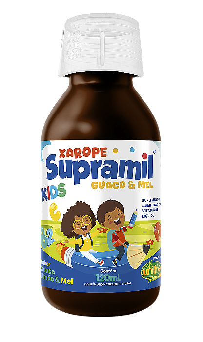 Xarope infantil Supramil- Guaco, Limão e Mel ** Lançamento
