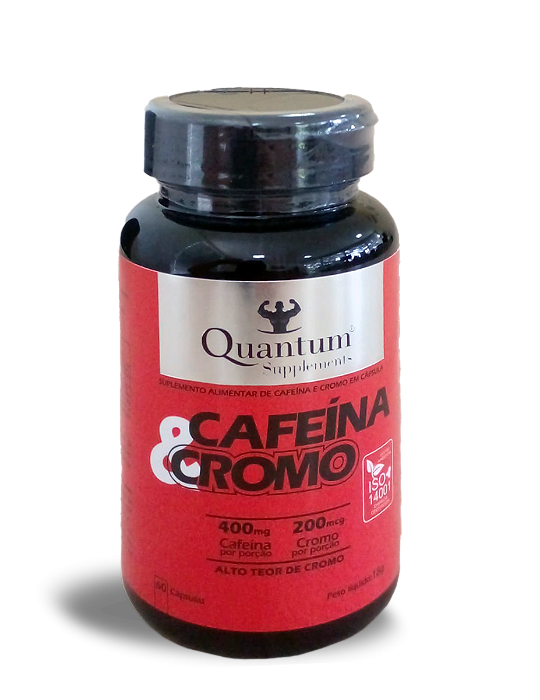 Cafeína & Cromo 60 Cápsulas - Quantum Supplements