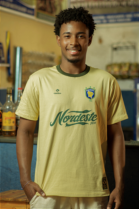 Camiseta Coração do Brasil